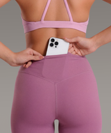 ButterBod™ Glide Legging with pockets - Petal Pink
