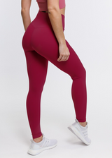 ButterBod High-Waisted Hourglass Leggings - Raspberry