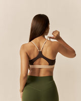 Butterbod™ Contrast Iconic Bra - Bean Brown