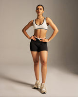 Butterbod™ Contrast Scoop Neck Bra - White