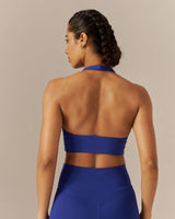 Ultraflex™ Ruched Halter Bra - Navy