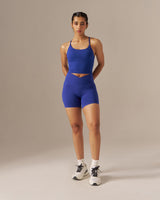 Ultraflex™ Wrap Waist Hourglass Shorts - Navy