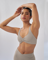 Butterbod™ Ruched Bralette - taupe nude