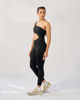 ButterBod™ One Shoulder Jumpsuit - Black