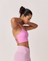 Butterbod™ Strappy Halter Bra - Candy Pink