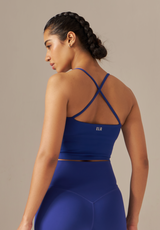Ultraflex™ Cross Back Tank - Navy