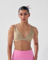 ButterBod™ Plunge bralette - Latte