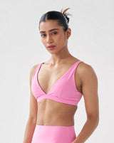 SportBod™ Plunge bralette - Cowgirl Pink