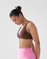 ButterBod™ Plunge bralette - Brown Sugar