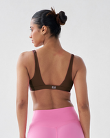 ButterBod™ Plunge bralette - Brown Sugar