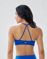 ButterBod™ Twist front bralette - Egyptian Blue