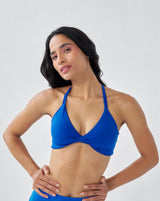 ButterBod™ Twist front bralette - Egyptian Blue