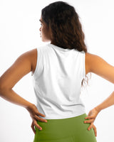 Muscle Tank Top - Frost White