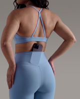 ButterBod™ Glide Legging with pockets - Bluebell