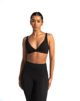 ButterBod™ Plunge bralette - Black Candy