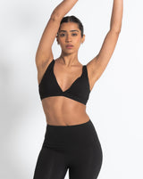 ButterBod™ Plunge bralette - Black Candy