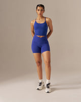 Ultraflex™ Cross Back Tank - Navy