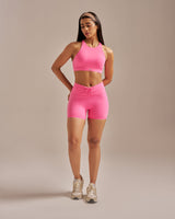 Ultraflex™ Dominator Tie-Front Shorts - Hot Pink