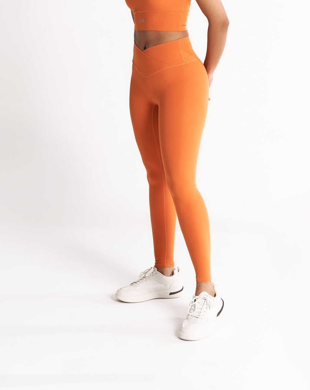 ButterBod™ High-Waisted Hourglass Leggings - Tangerine Orange