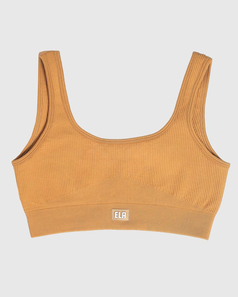 SCULPTRIB Sports Bra - Caramel Cream